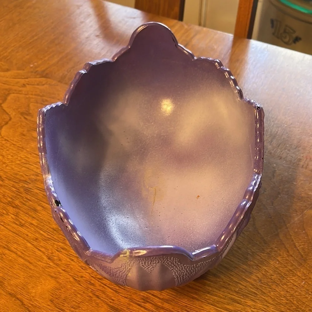 Vintage Jeanette Glass Egg Bowl Vintage Jeanette Fruit Bowl Vintage Easter Bowl